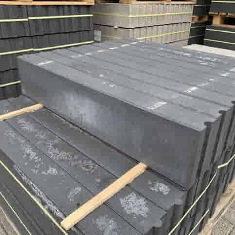 Betonbanden 10x20x100 antraciet