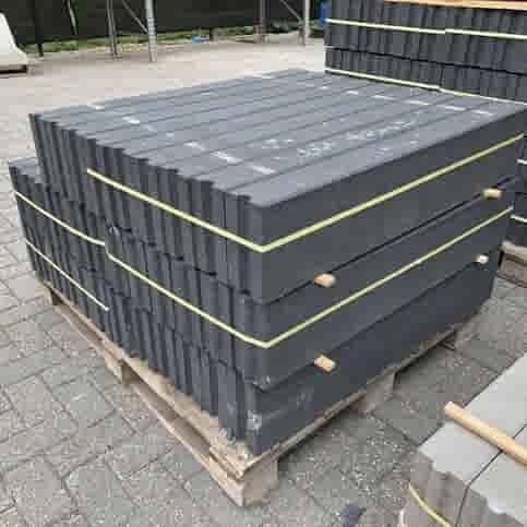 Betonbanden 10x20x100 antraciet