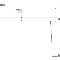 B-keus tuinbank licht antraciet 120 cm