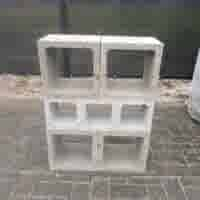 Open betonblokken 30x30x25