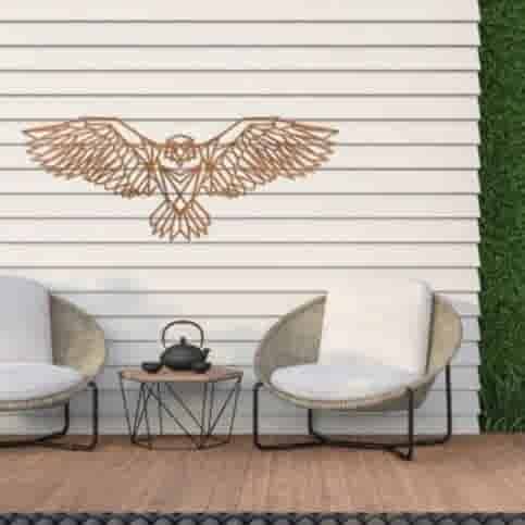 Cortenstaal wanddecoratie Eagle