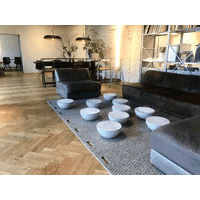 Parkeerbol grijs Ø33 cm