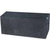 Stapelblokken 15x15x30  cm zwart