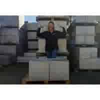 Betonpoer 50x50 en 50 cm hoog grijs M16