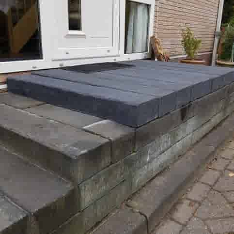 Betonbielzen 120x20x12 antraciet