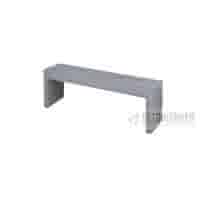Tuinbank beton 120 cm licht antraciet Tuinbank beton 120 cm licht antraciet