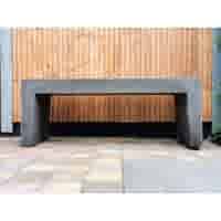 Tuinbank beton 120 cm licht antraciet Tuinbank beton 120 cm licht antraciet