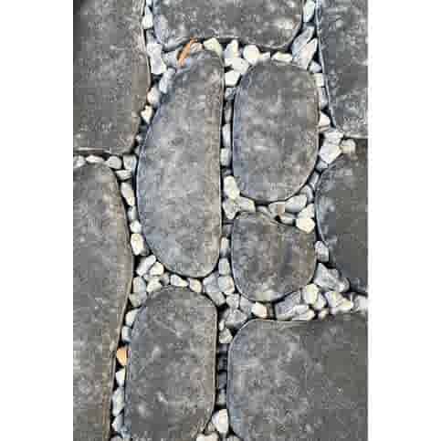 Waterdoorlatende Klimata-tegel 60x40x10 cm donkergrijs