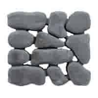 Waterdoorlatende Klimata-tegel 60x40x10 cm donkergrijs