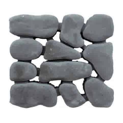 Waterdoorlatende Klimata-tegel 60x40x10 cm donkergrijs