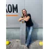 Betonpaal Canal houses IV Halsgevel