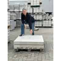 Ankerplaat beton 100x100 en 10 cm hoog