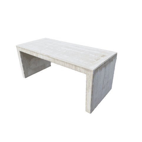 Betonnen tafel 120x80 cm en 75cm hoog