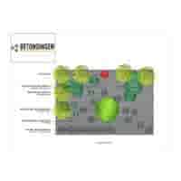 Ronde grijze staptegel 95 cm – Rustique Beton | Natuurlijk Geleefd Karakter