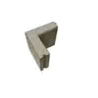 Opsluitband hoekstuk 5x15x15/15 cm grijs