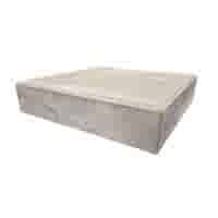 Betonnen traptrede 15x60x60 cm grijs met antislip