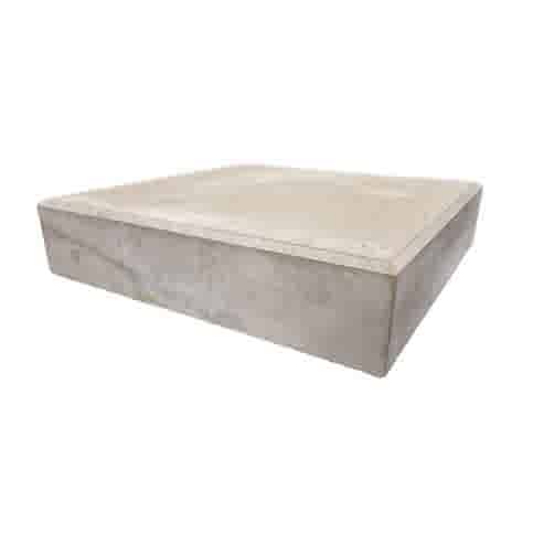 Betonnen traptrede 15x60x60 cm grijs met antislip
