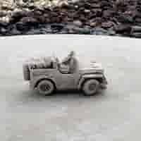 Auto van beton (merk) JEEP Willys