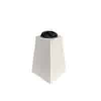 Betonpoer 16x16 en 32 cm hoog grijs M10 voor motorslot