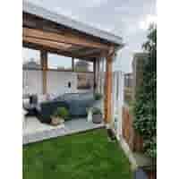 Betonpoer 15x15 en 50 cm hoog grijs M16