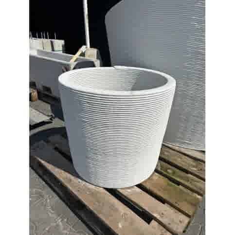 Betonnen plantenbak  op maat 3d geprint