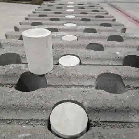 Markeringsdoppen Wit beton