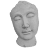 Betonnen gezicht beeld groot 101 cm
