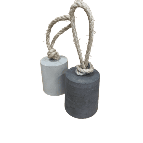 Betonnen Deurstopper met Sisal touw 11 cm