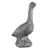 Gans ruw groot H60 cm