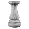 Pilaartje rond gedraaid H34 cm