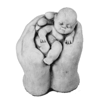 Baby in hand