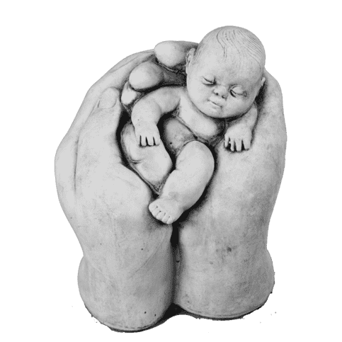 Baby in hand