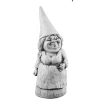 Kabouter vrouw H25 cm