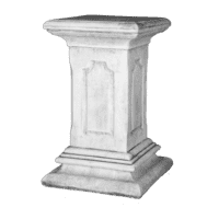 Sokkel landhuis klein H40 cm