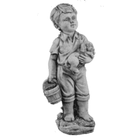 Jongen staand H43 cm