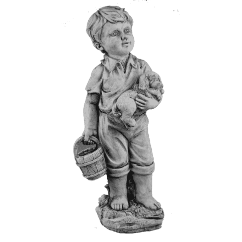 Jongen staand H43 cm