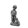 Jongen met hond H45 cm