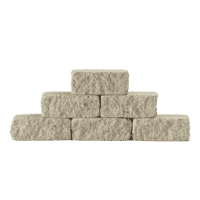 Muurblok granu-wall 12x12x30 cm Nuance greige