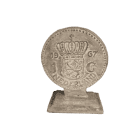 Gulden op voet H40 cm