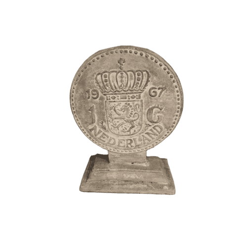 Gulden op voet H40 cm