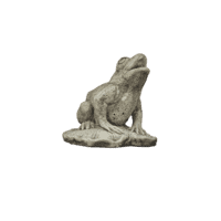 Kikker zittend 35 cm