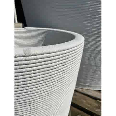 Betonnen plantenbak  op maat 3d geprint