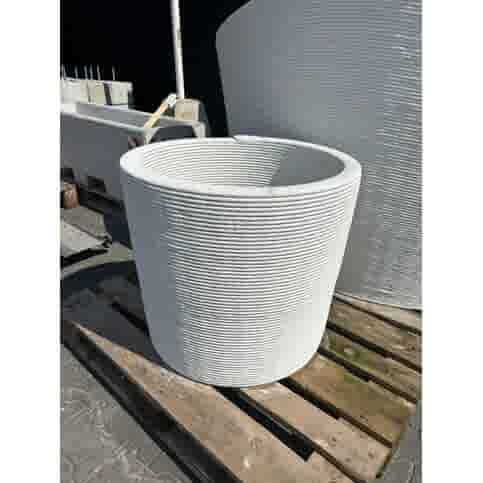 Betonnen plantenbak  op maat 3d geprint