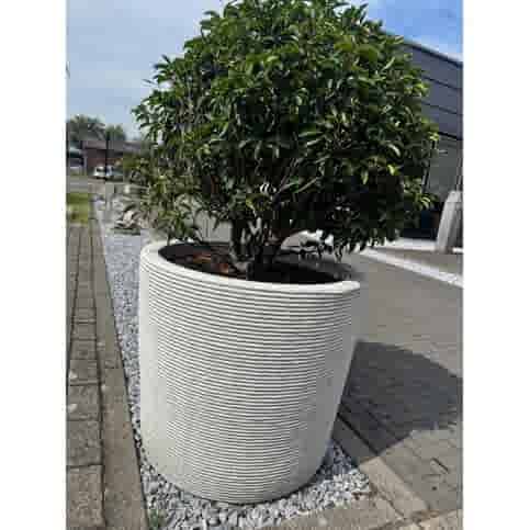 Betonnen 3D print bloembak vierkant 100x100xH100 cm
