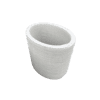 Betonnen 3D print bloembak ovaal 80x60xH60 cm