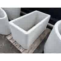 Betonnen 3D print bloembak rechthoek 100x50xH50 cm