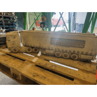 Plantenbak trailer H29 cm