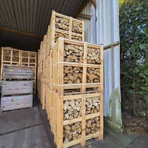Krat haardhout Beuk/Eiken 80x120x110cm