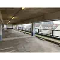 Varkensrug beton ROND grijs