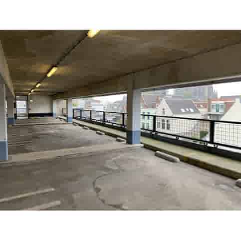 Varkensrug beton ROND grijs